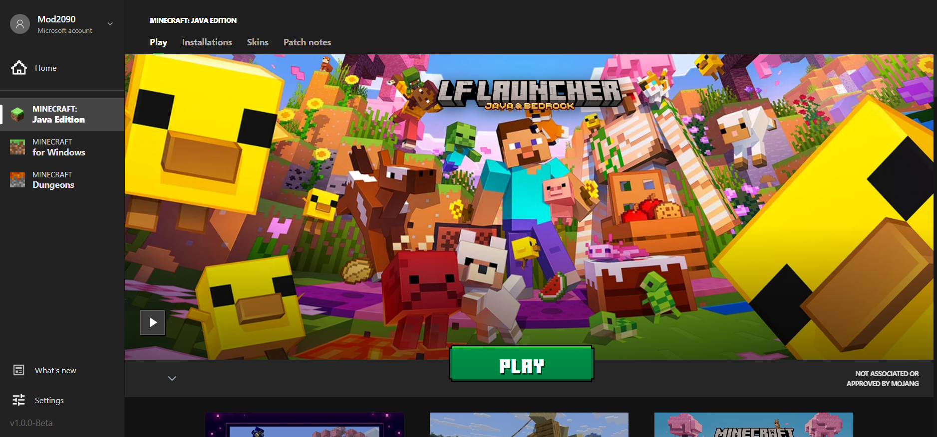 LF Launcher Artwork